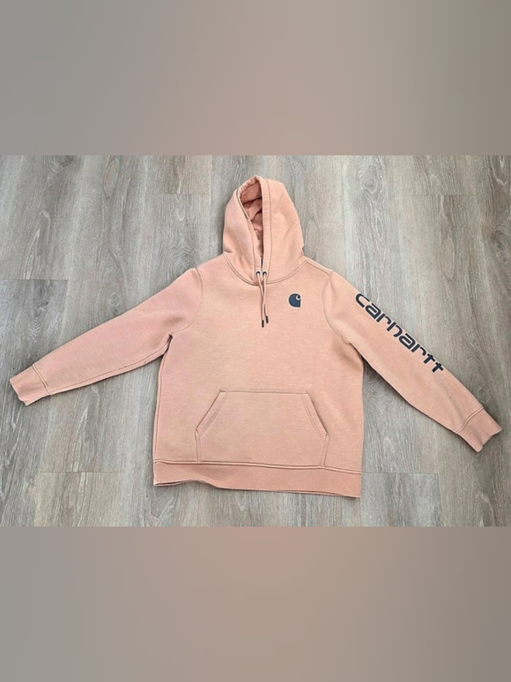 Carhartt Relaxed Fit Pink Hoodie Size XL Like New